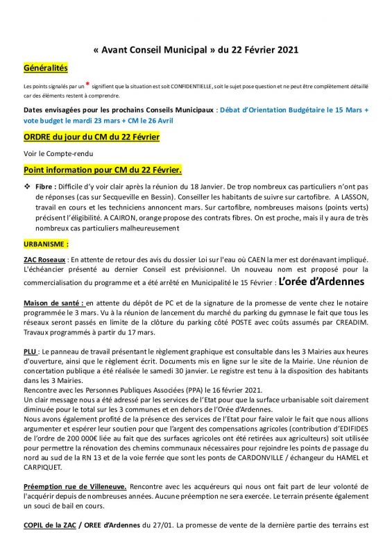 AVANT PROJET CM 22-02-21