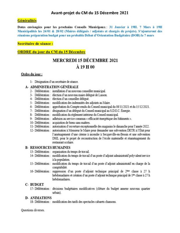 Avant-Projet CM 15-12-21