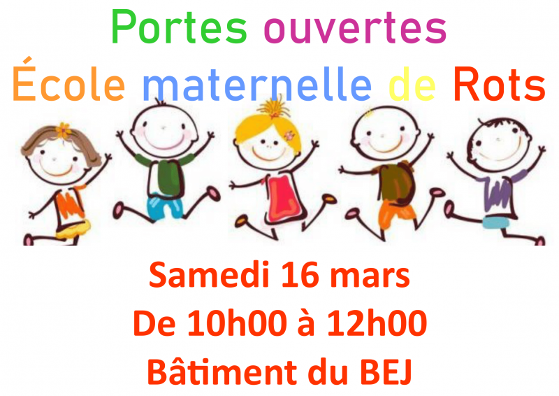 Portes ouvertes école maternelle